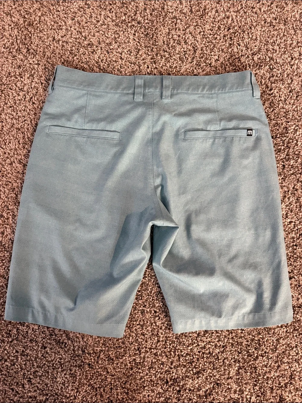 Travis Matthew Light Blue Men's Casual Shorts